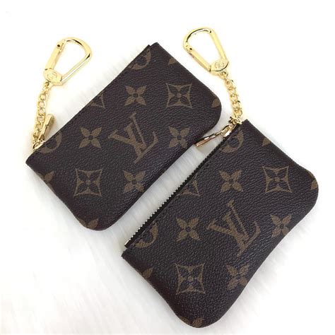 louis vuitton coin purse keychain|authentic Louis Vuitton key pouch.